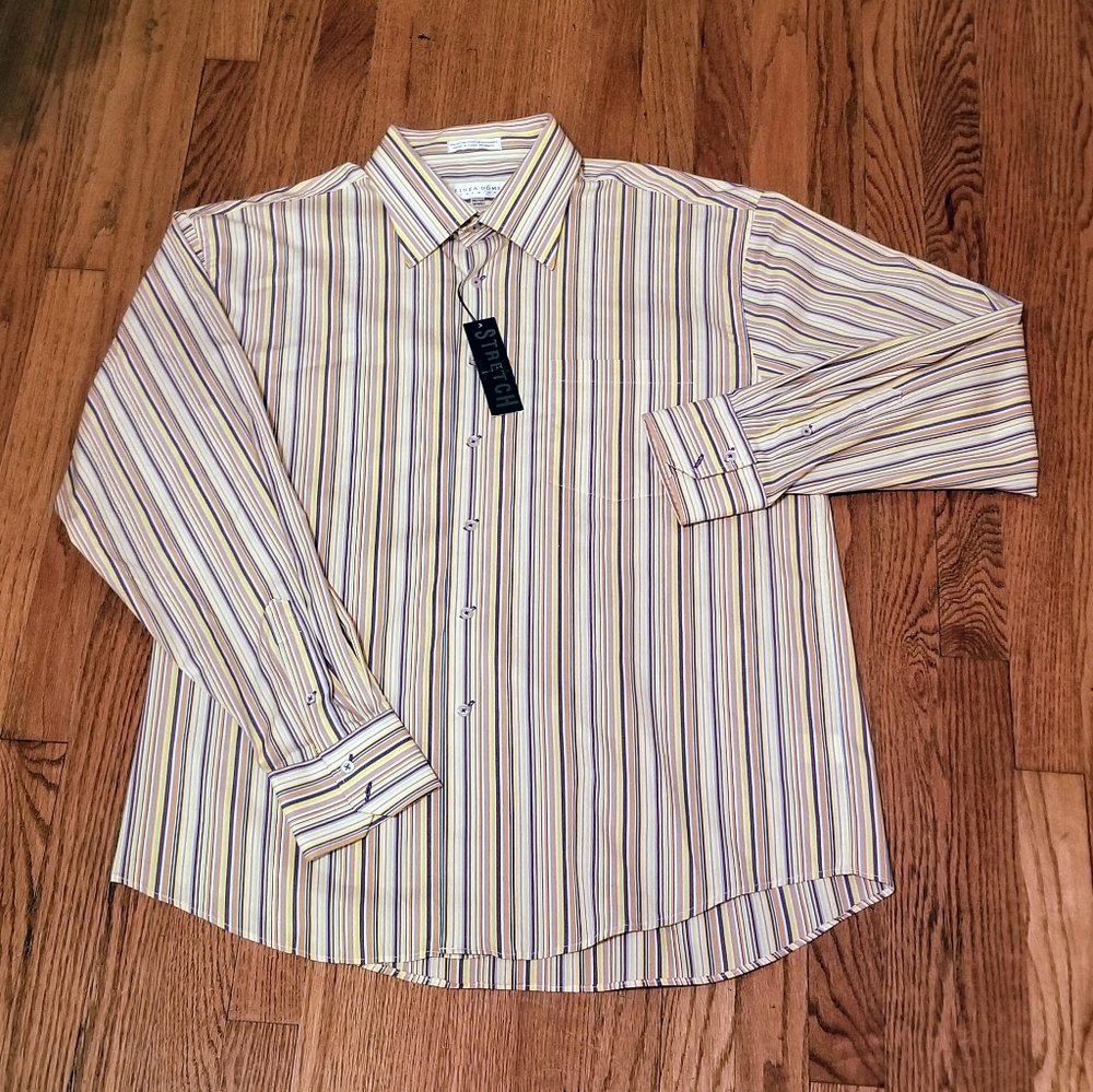 NWT Linea Dome Chemise Colorful Shirt